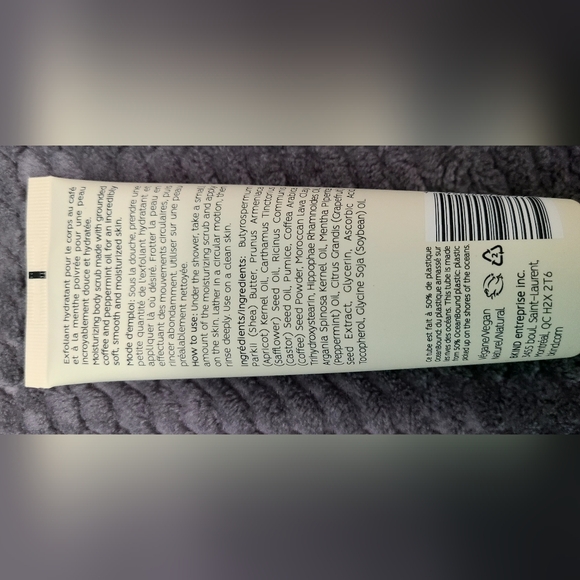 BKIND Coffee and Peppermint Body Scrub 120gr - Picture 2 of 3